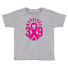 end breast cancer   39 warriors Toddler T-shirt