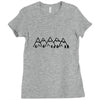 mountains tee Ladies Fitted T-Shirt