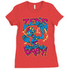 undead zed Ladies Fitted T-Shirt