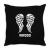 the walking dead what would daryl dixon do Throw Pillow