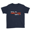 check liver light is on Youth Tee