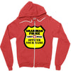 grammar police customizable Zipper Hoodie