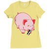you are what you eat Ladies Fitted T-Shirt