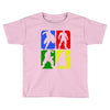 4 Super Hero Toddler T-shirt