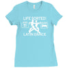 ballroom dancing Ladies Fitted T-Shirt