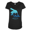 mega water Maternity Scoop Neck T-shirt