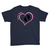 Baby Girl with Heart Any Name Customized Youth Tee