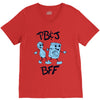 peanut butter and jelly   bff V-Neck Tee