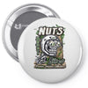 nuts about bikes Pin-back button