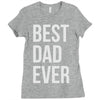 best dad ever Ladies Fitted T-Shirt