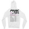 March Girl Facts Pisces Zipper Hoodie