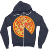 pizza dad Zipper Hoodie