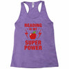 Reading Is My Superpower Racerback Tank