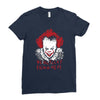 we all float down here Ladies Fitted T-Shirt