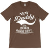 New Daddy 2018 Rokie Dept. T-Shirt