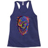 skull kid draw Racerback Tank