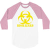 biohazard emo gamer cool rock music 3/4 Sleeve Shirt