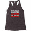 stand for something Racerback Tank