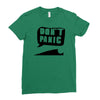dont panic Ladies Fitted T-Shirt