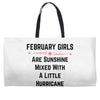 February girls Weekender Totes