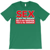 funny rude sex is not the answer, ideal birthday gift or present T-Shirt