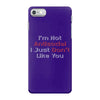 not antisocial iPhone 7 Case