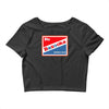 bazooka joe bubble gum logo ideal birthday present or gift Crop Top