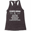 Scorpio Woman Racerback Tank