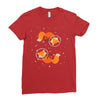 space fox Ladies Fitted T-Shirt