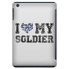 i love my soldier navy camouflage iPad Mini Case