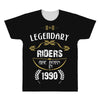 legendary riders are born in 1990 All Over Men's T-shirt