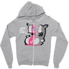 new brains Zipper Hoodie