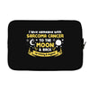 I Love Someone with Sarcoma Cancer to The Moon and Back to Infinity Laptop sleeve