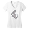 soft ass Women's V-Neck T-Shirt