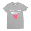 first time mommy Ladies Fitted T-Shirt