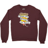 solemnly pizza Crewneck Sweatshirt