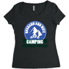 camping for life;Husband and wife Women's Triblend Scoop T-shirt
