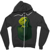 pocket raptor Zipper Hoodie