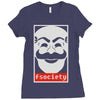 fsoci3ty Ladies Fitted T-Shirt
