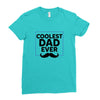 Coolest Dad Ever Ladies Fitted T-Shirt