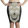 skull plants Pencil Skirts