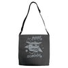too zuul for school Adjustable Strap Totes