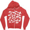 alphabet zoo Zipper Hoodie