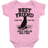 Best Friend German Shepherd Baby Bodysuit