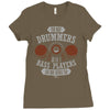 bm god drummers bass heroes too Ladies Fitted T-Shirt
