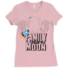 Family Trip To Moon Ladies Fitted T-Shirt