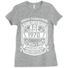 Things Better 1970 Age Approach Magnificent Ladies Fitted T-Shirt