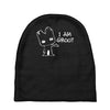 i am groot' guardians of the galaxy movie funny baby groot Baby Beanies