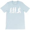 evolution of cricket white silhouette T-Shirt