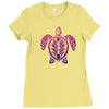 sea turtle spirit Ladies Fitted T-Shirt